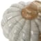 Glitzhome&#xAE; Small Marble Glass Pumpkin, Gray